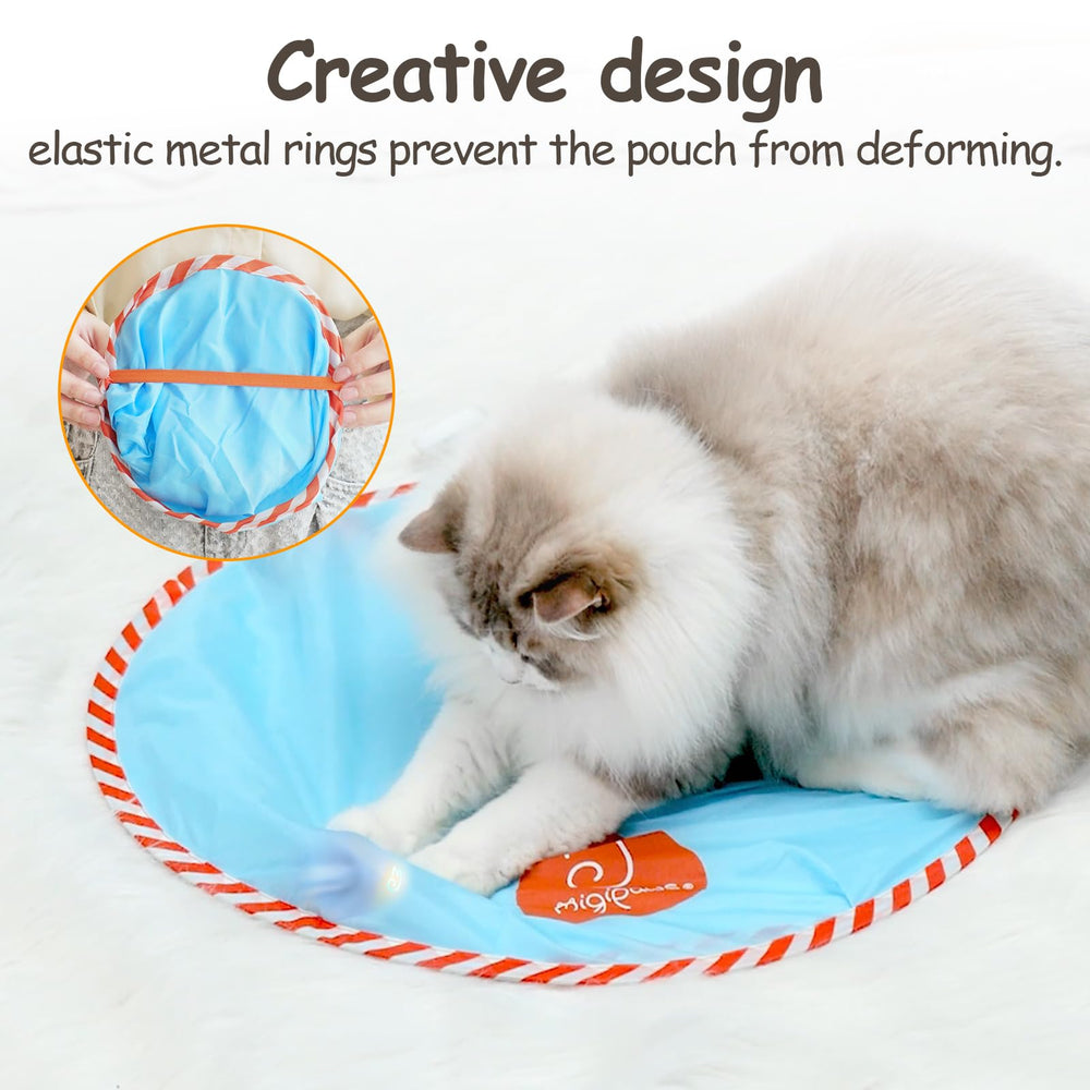 Migipaws box and paper bag play options offer versatile curiosity triggers