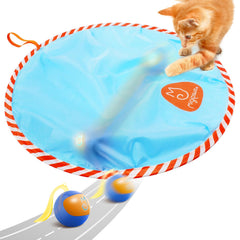 Migipaws glowing chase ball glows for interactive nocturnal play and curiosity