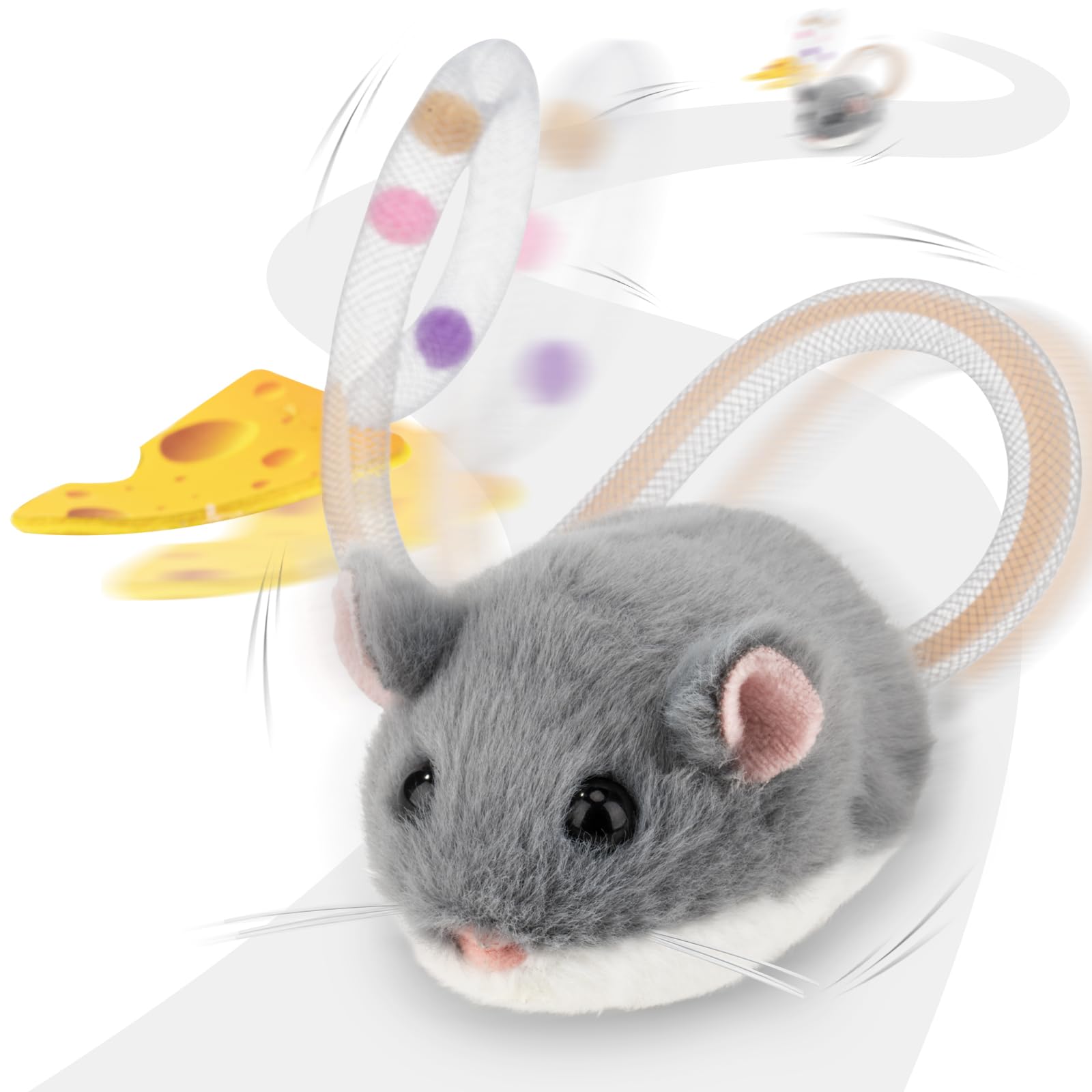 Migipaws MigiMouse 360° rolling toy for active indoor play