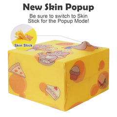 Migipaws PopSkin close-up shows plush skin and hidden surprise.