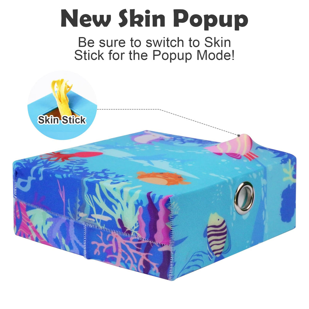 Migipaws PopSkin plush skin hides a surprise for batting and stalking