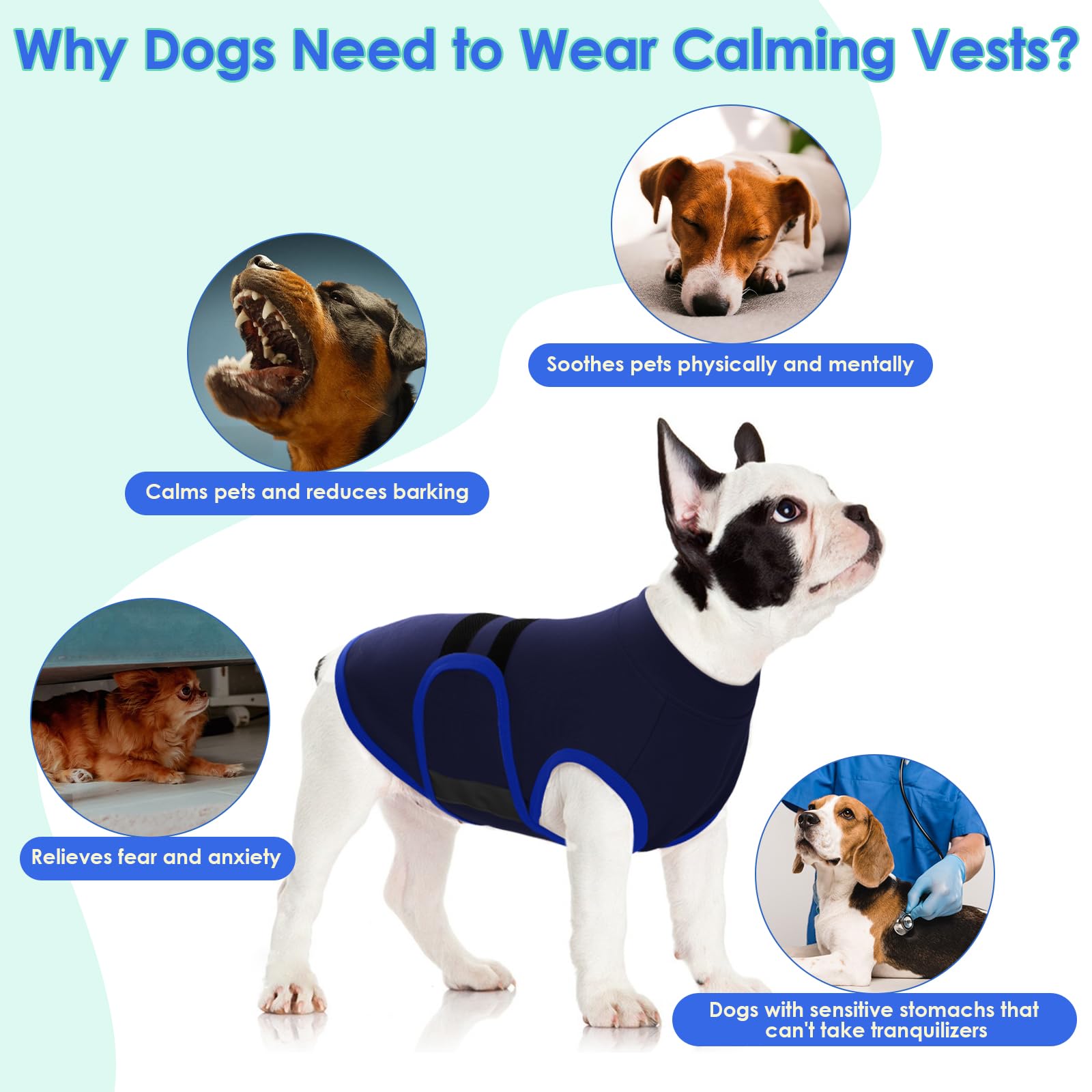 MIGOHI anxiety vest with adjustable fit for secure, comfortable wear