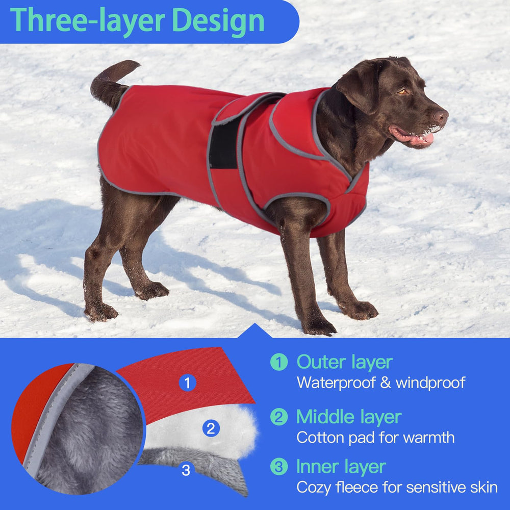 MIGOHI fleece inner layer adds soft warmth during cold walks