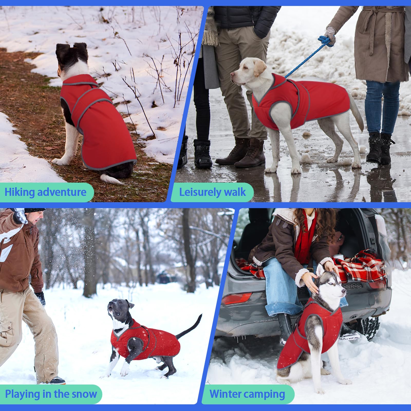 MIGOHI lead attachment slit enables convenient leash setup