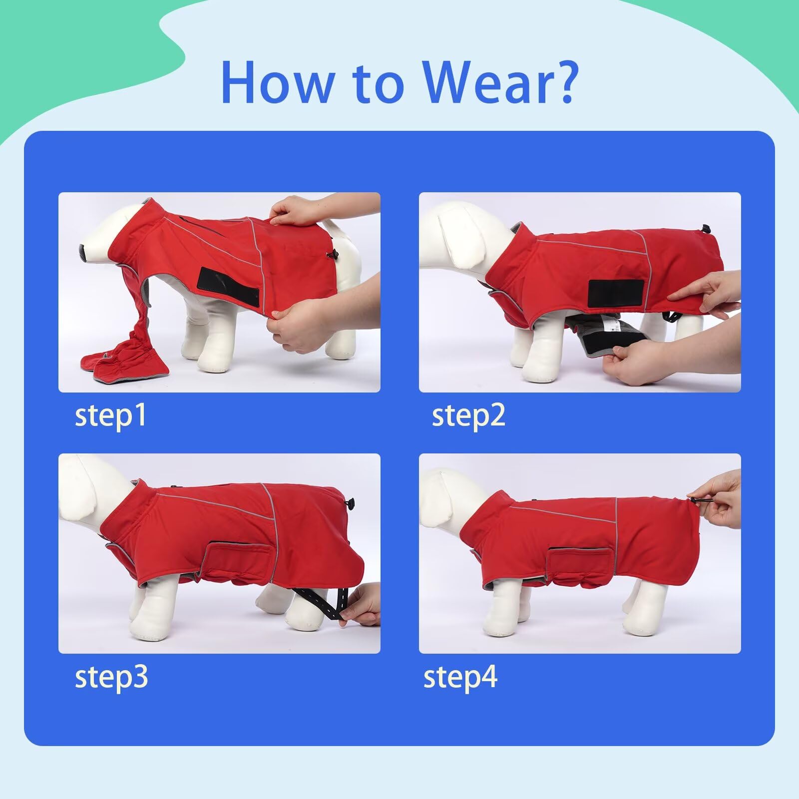 Migohi size M chest to back dimensions help find the right fit.