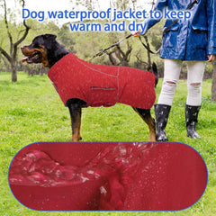 Migohi dog-winter-jacket-fleece-lining warm and cozy insulation on cold days