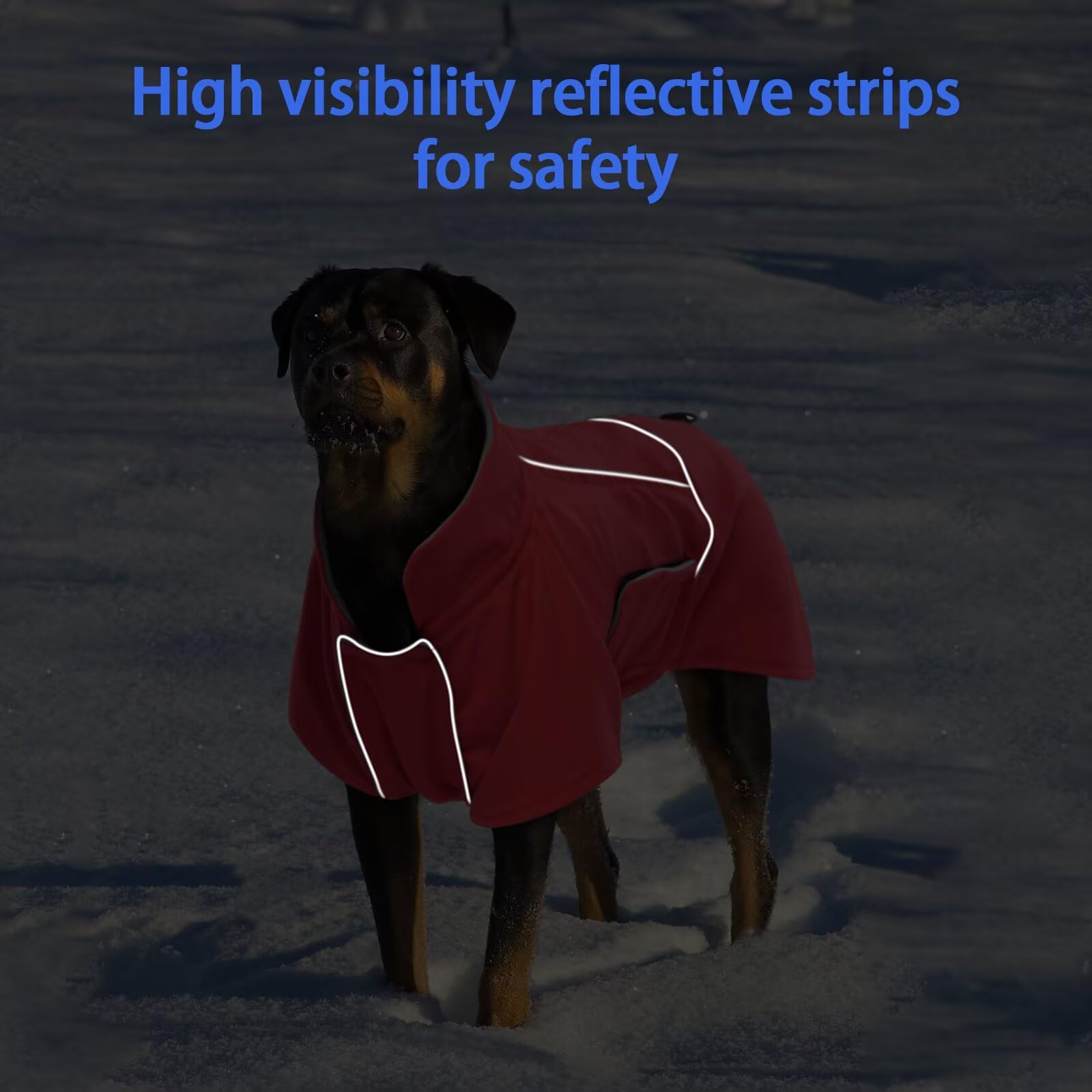 Migohi dog-winter-jacket-size-4xl-measurements guide fits Great Dane or Mastiff