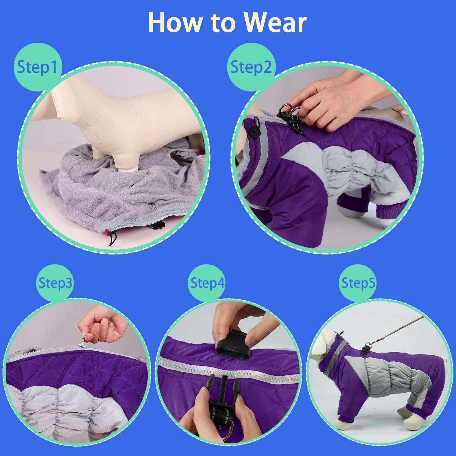MIGOHI reflective-neckline improves visibility for safer evening walks.