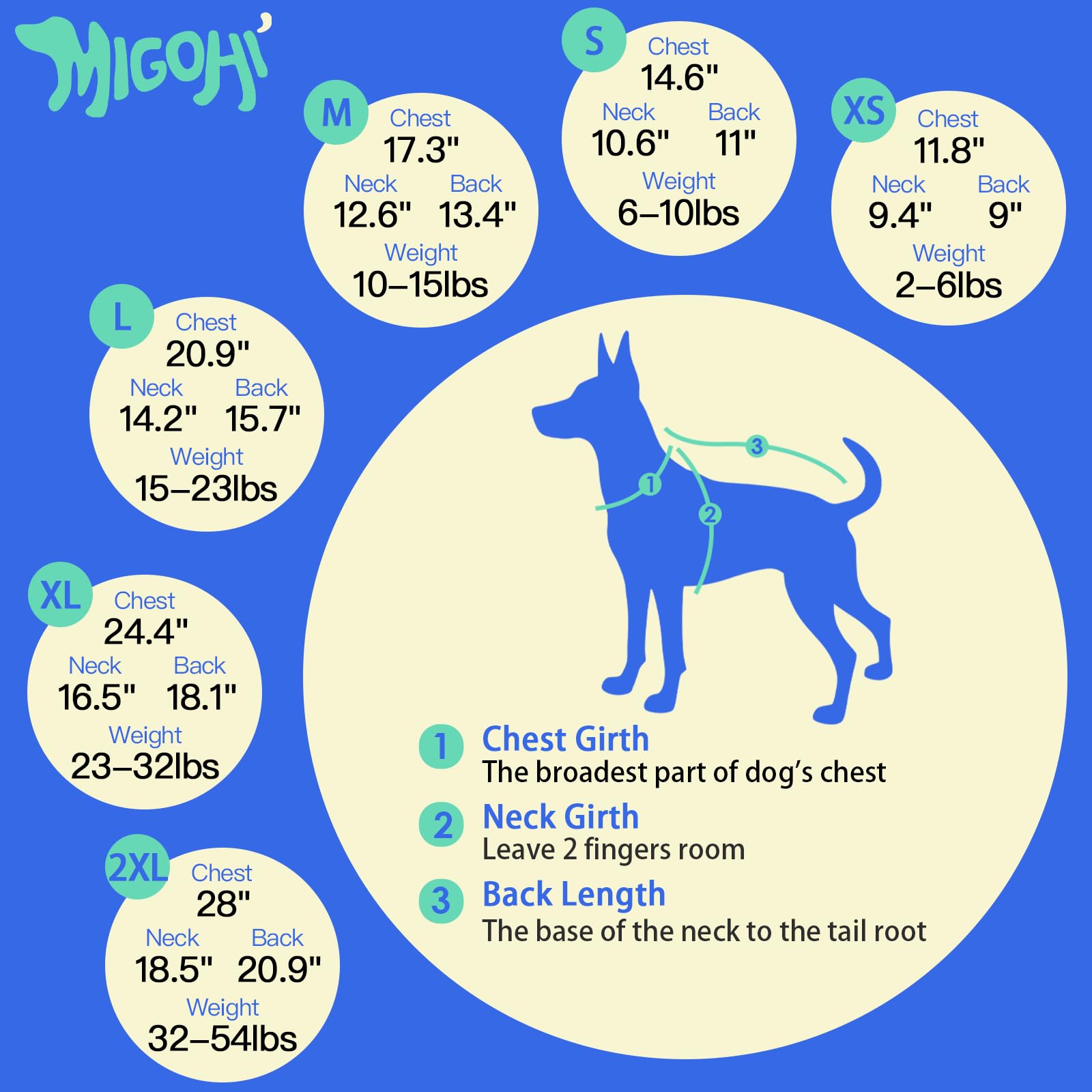 MIGOHI small dog fashion green sweater shown on chihuahua or yorkie silhouettes.