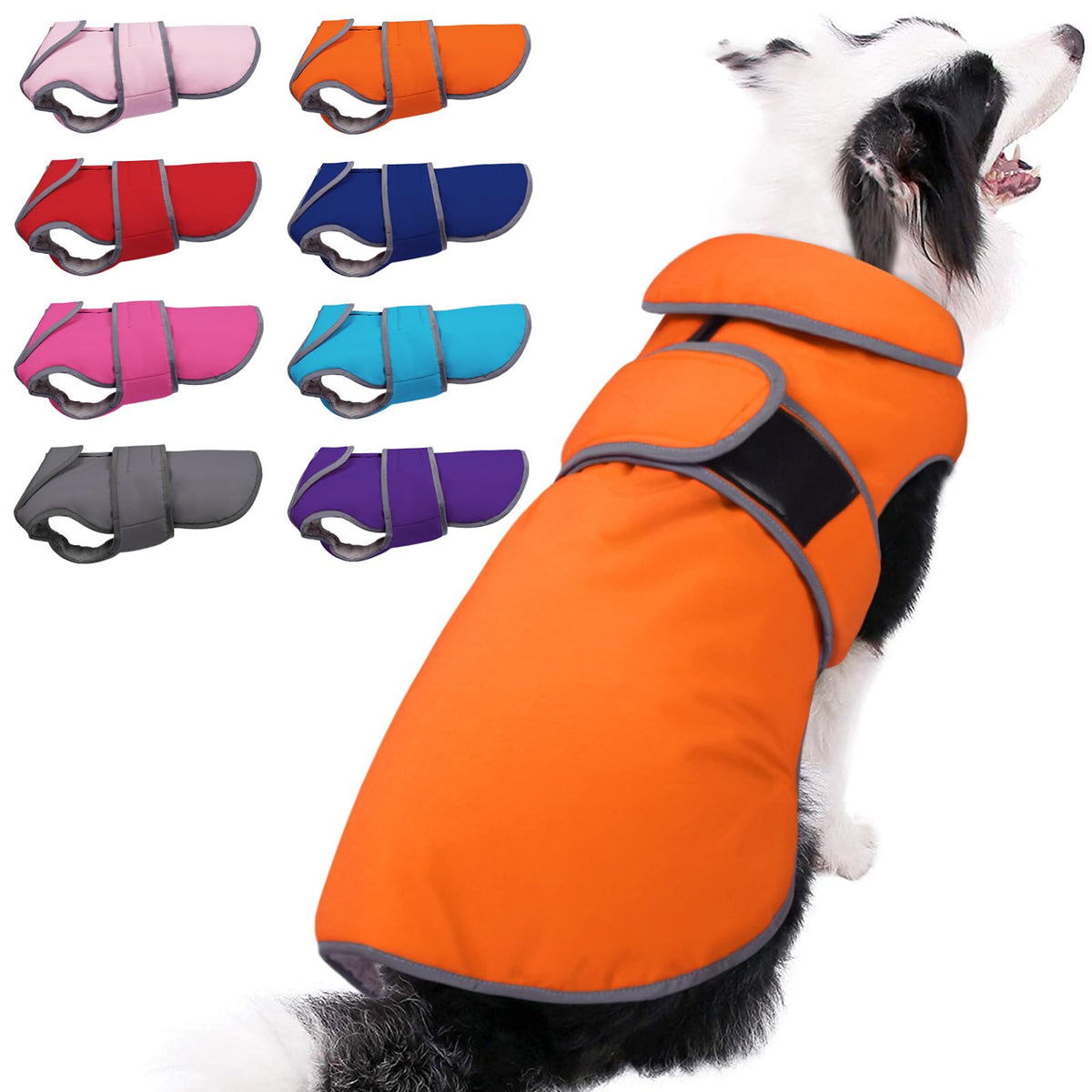 MIGOHI waterproof outer layer keeps your dog dry in rain and snow