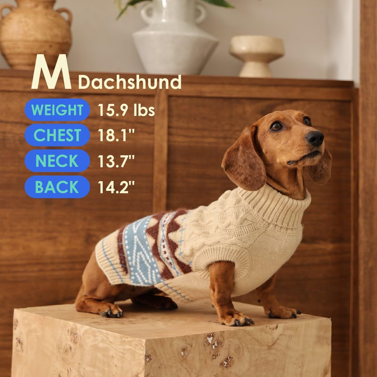 MIGOHI dog sweater breathable knit for all-day comfort.
