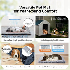 Miguel cat bed removable washable cover makes cleaning quick and easy.