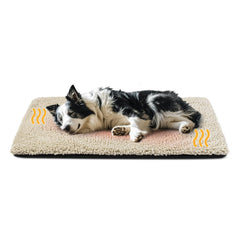 Miguel dog bed mat self-heating cover close-up highlighting cozy warmth.