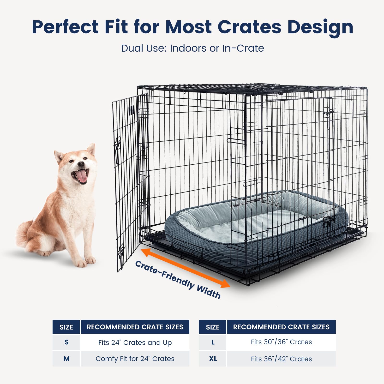 Miguel bed features non-slip bottom to stay in place on slippery floors