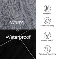 Mihachi harness-integrated coat demonstrates built-in harness and easy leash setup