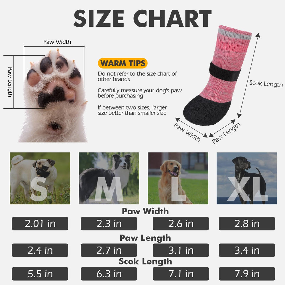Mihachi dog socks removable magic tape close-up showing adjustable strap