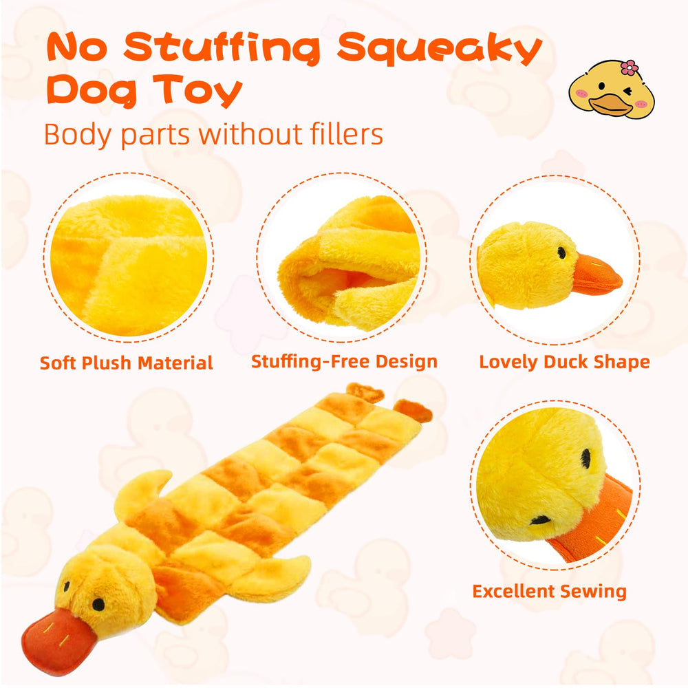 Mihachi no-stuffing body design reduces mess during rough play.