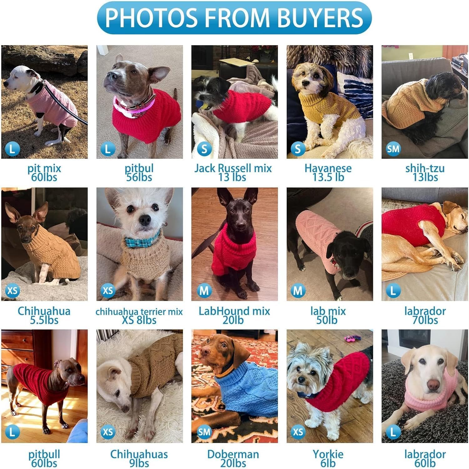 Mihachi turtleneck dog sweater red medium-size fit, ideal for mid-sized dogs.