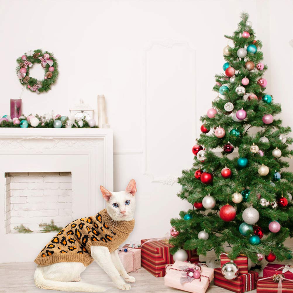 Mihachi winter cat sweater size-m chart reference helps finding the right fit