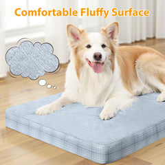 MIHIKK bed shows a durable zipper for easy cover removal and cleaning.