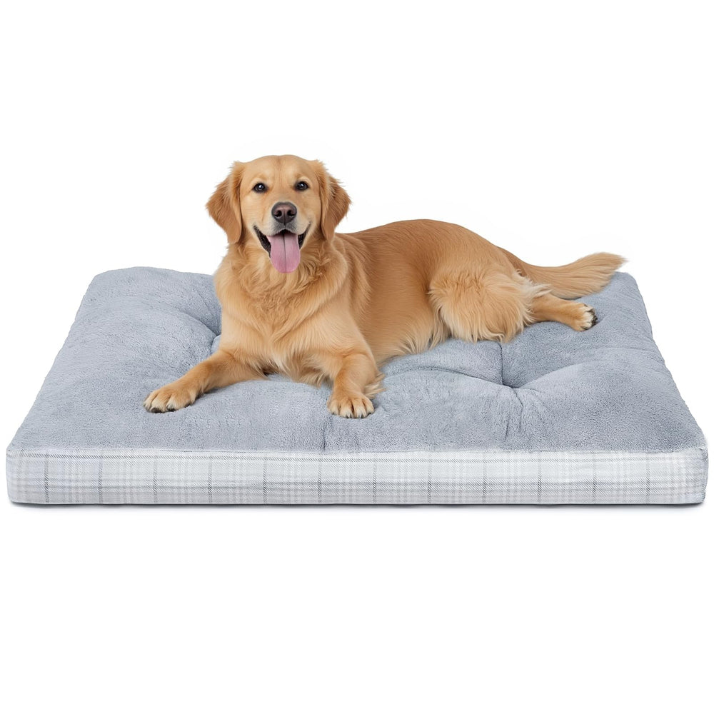 MIHIKK washable XL dog bed anti-slip bottom keeps large dogs secure on smooth floors.