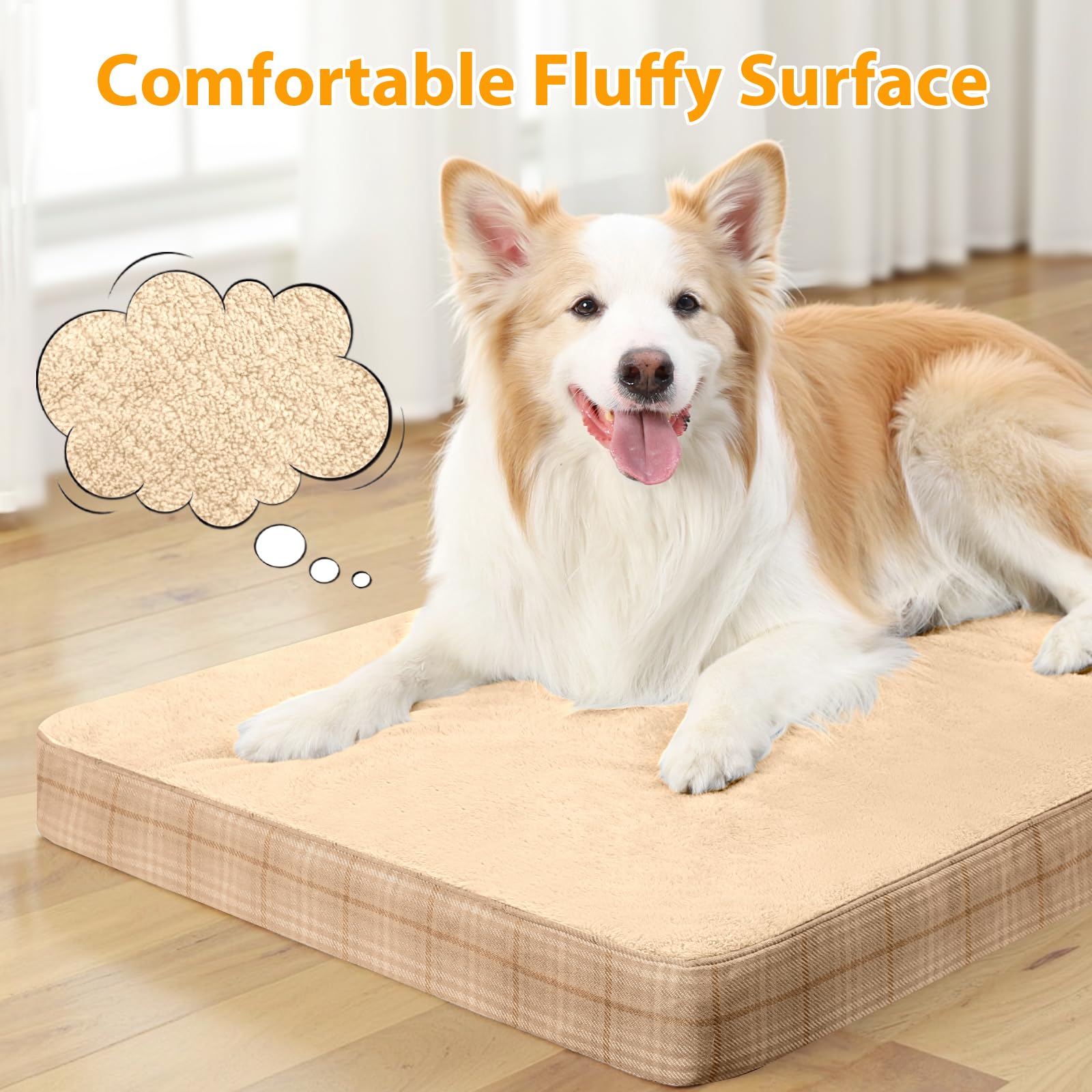 MIHIKK egg crate foam close-up illustrating durable joint-supporting surface