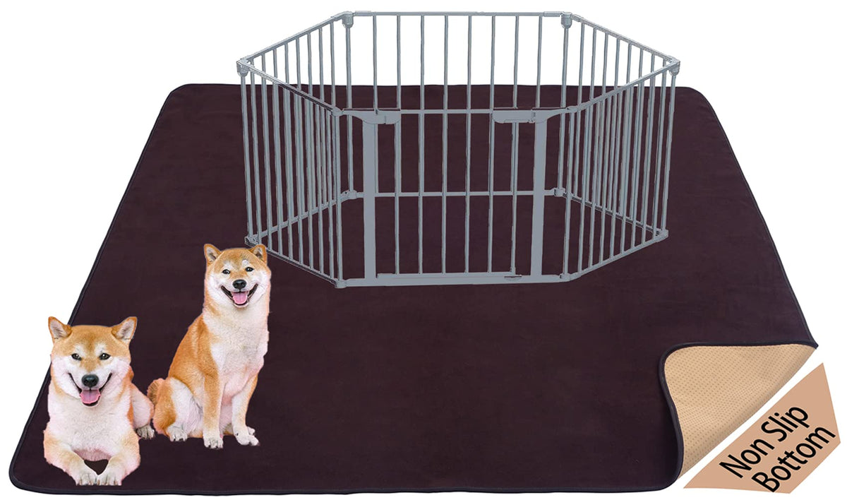 MIIMER extra-large pee pad 60x60 protects floors from spills and leaks.