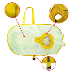 Mikayoo Carledon raincoat hood with reflective strip boosts nighttime visibility.