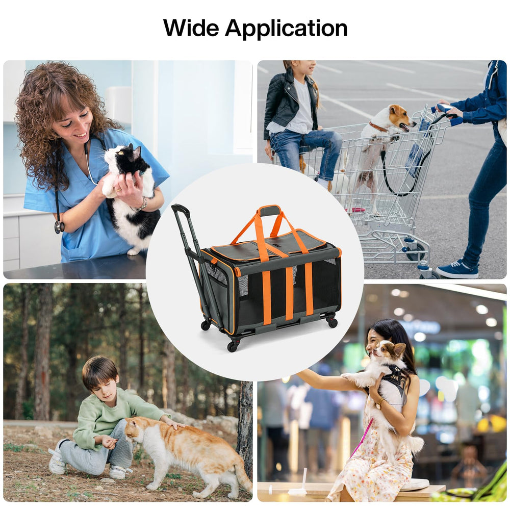MILADA foldable-soft-bag option offers portable use as a standalone carrier.