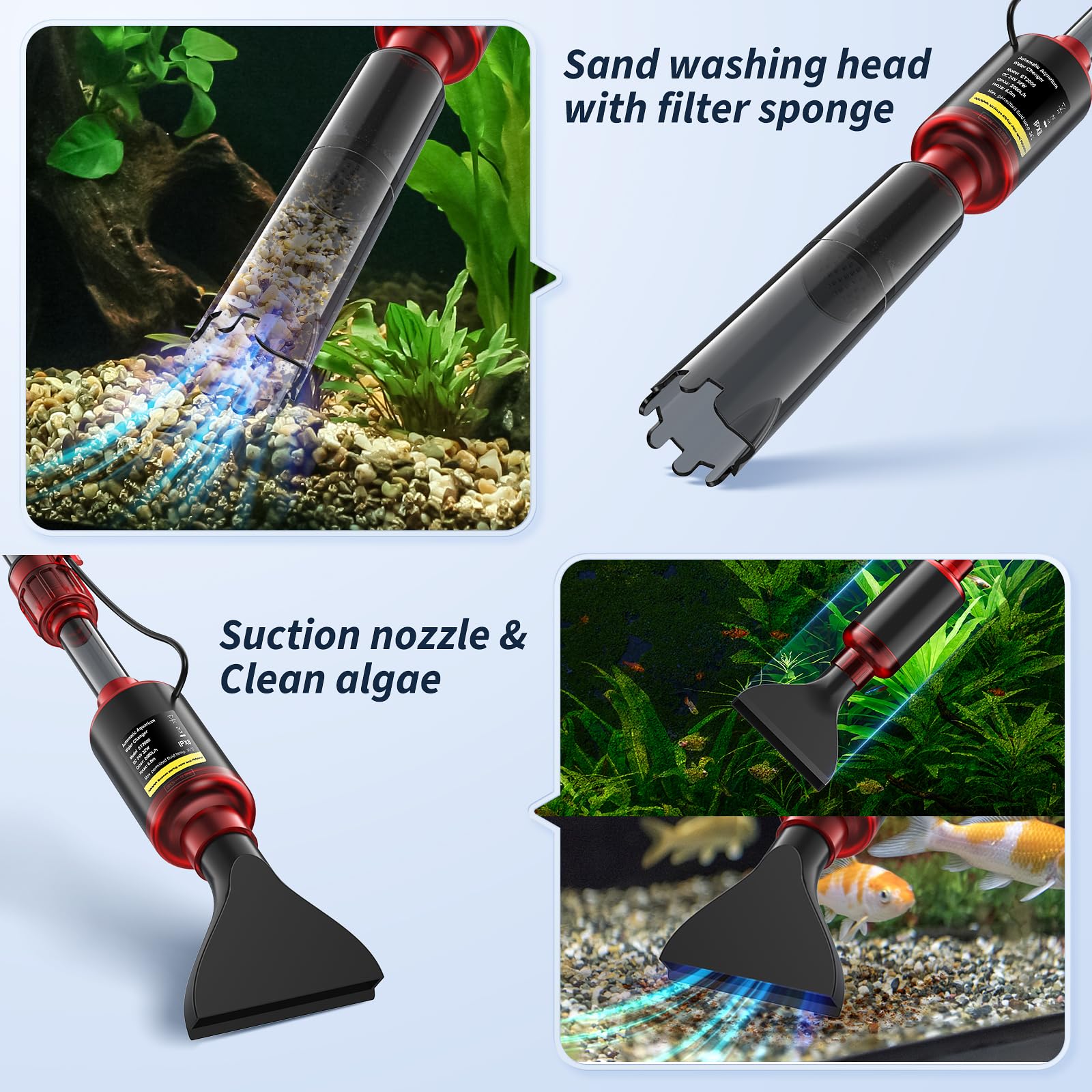 Mildhug four-layer filtration helps capture waste before it circulates.