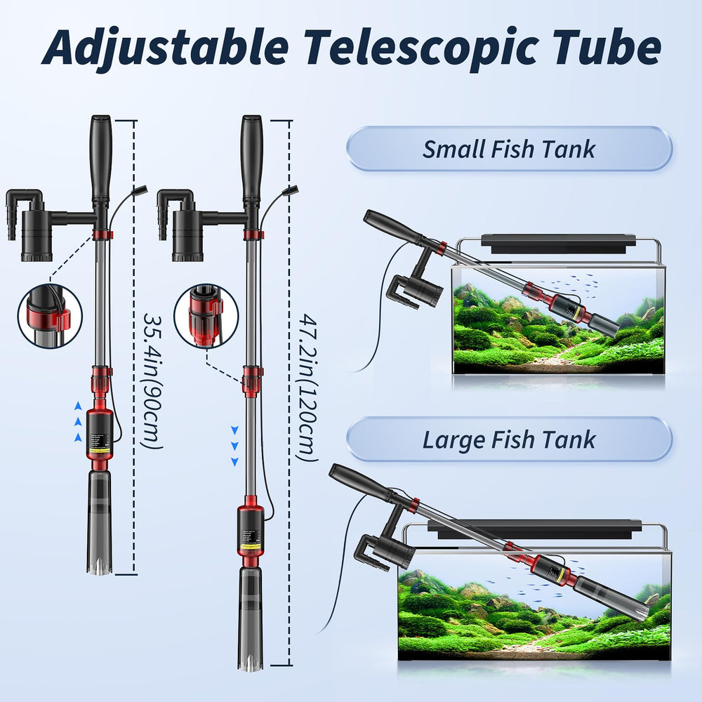 Mildhug water-change ready for clearer aquarium water with less effort.