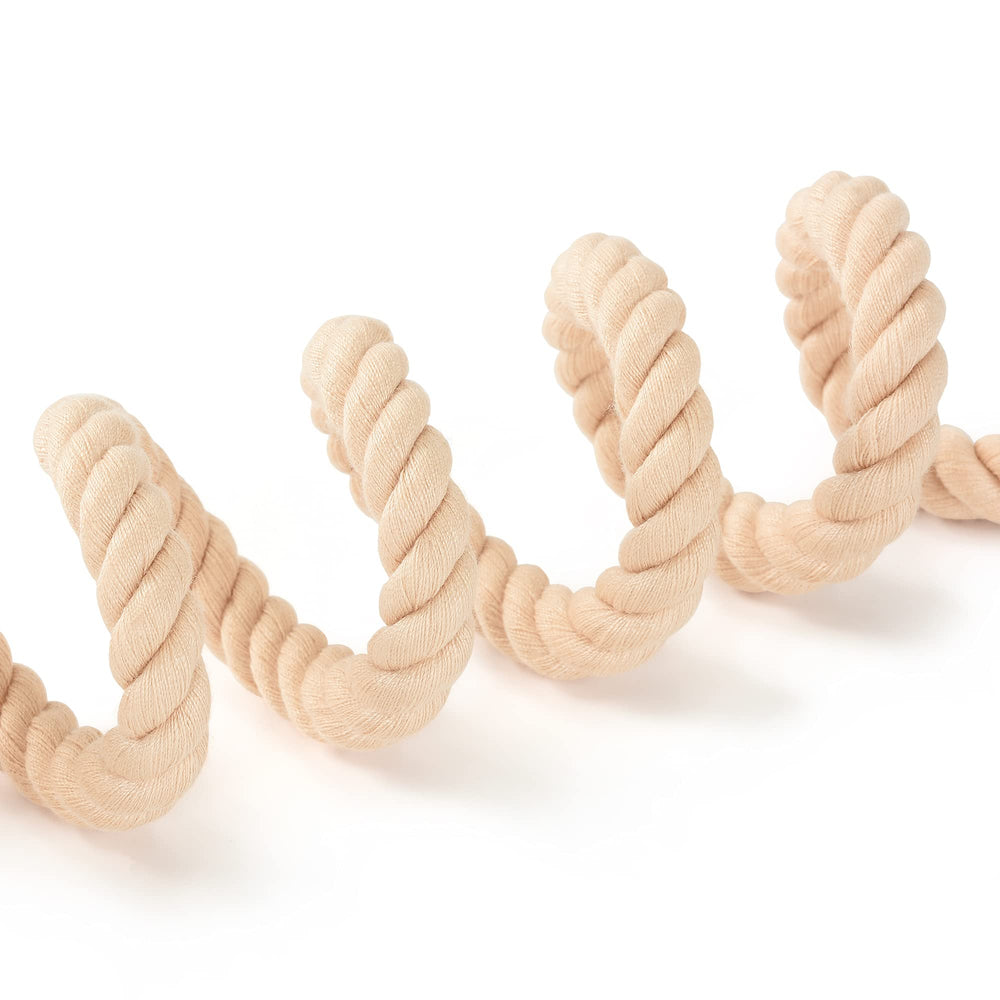 Mile High Life softness: cotton braided rope provides gentle, comfortable grip for you and your dog.