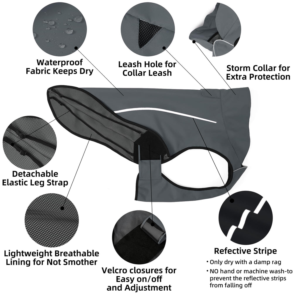 Mile High Life raincoat with adjustable Velcro strap in action for secure fit