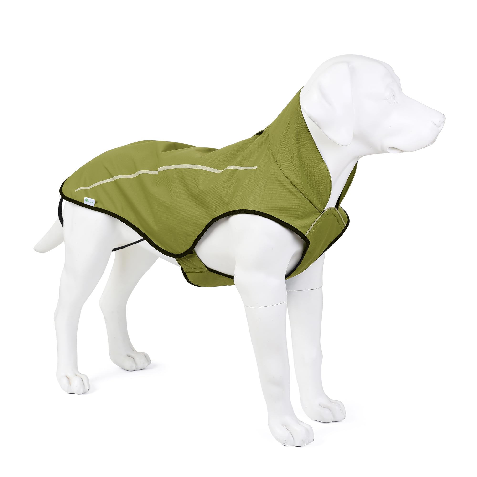Mile High Life raincoat with adjustable velcro closures for secure fit