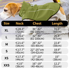 Mile High Life dog raincoat back view highlighting breathable fabric and secure fit