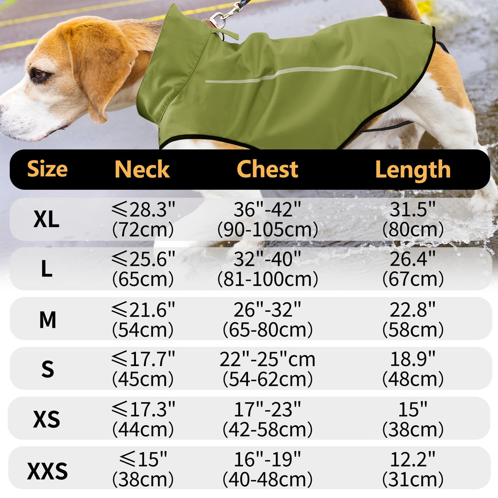 Mile High Life dog raincoat inner cotton mesh provides breathable comfort during walks.