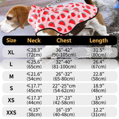 Mile High Life dog raincoat night visibility with reflective strip for safety