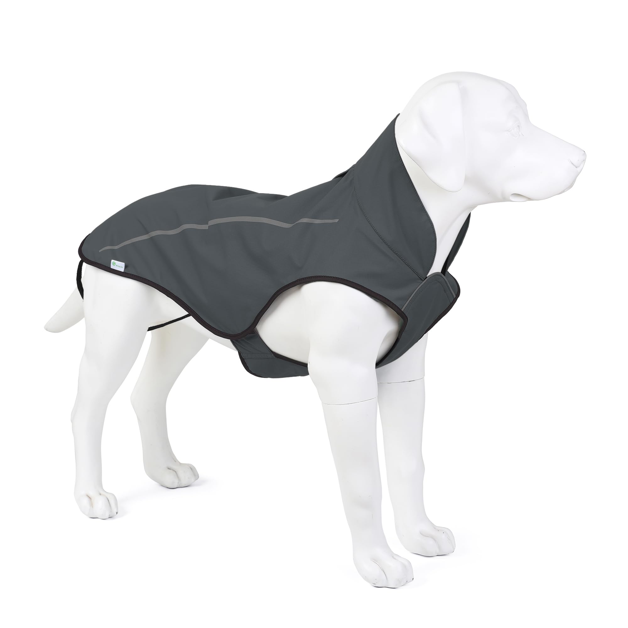 Mile High Life raincoat reflective stripe glow for nighttime safety