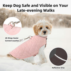 Mile High Life coat features reflective stripe for safer nighttime visibility.