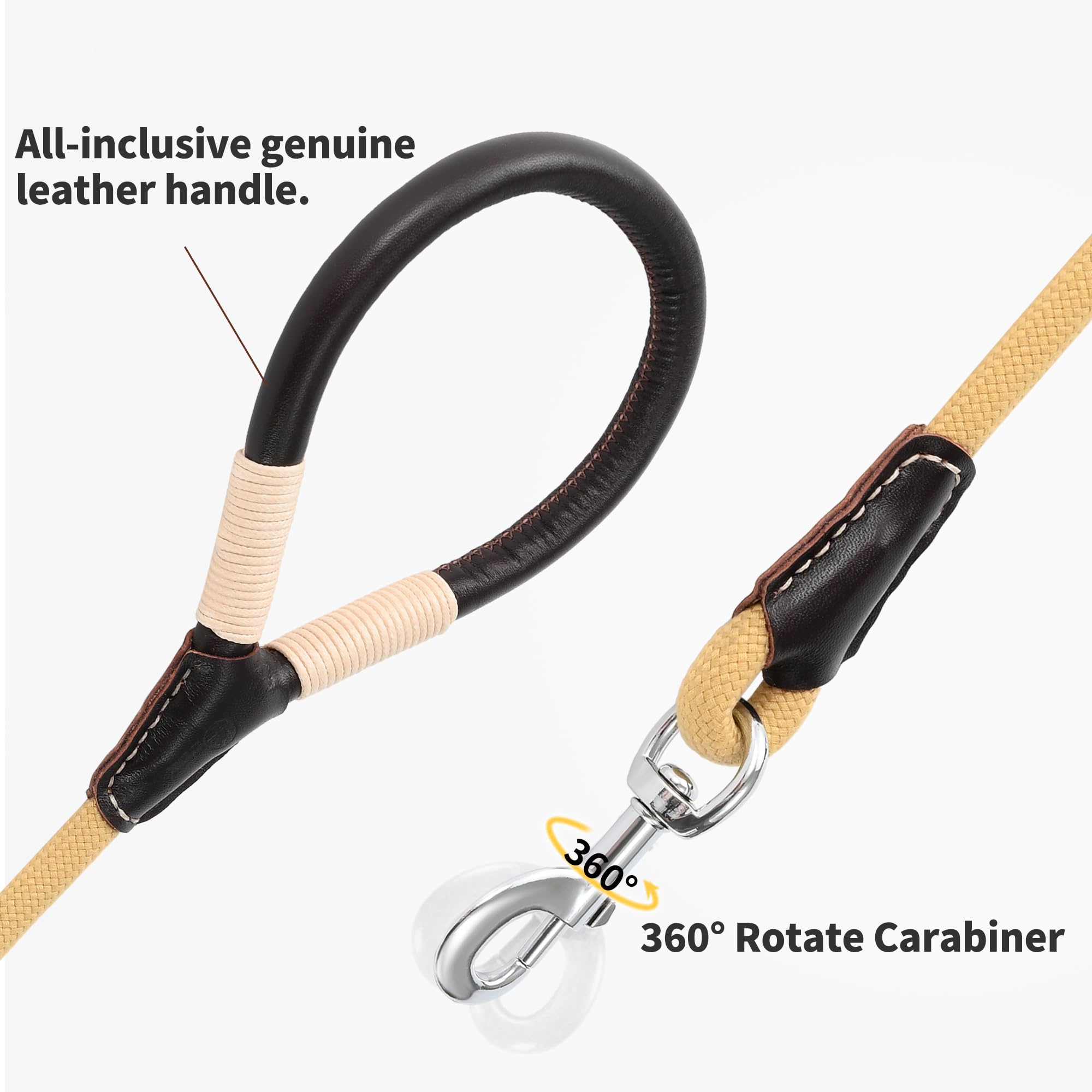 Mile High Life 360-swivel clip close-up prevents tangling during outdoor activities.