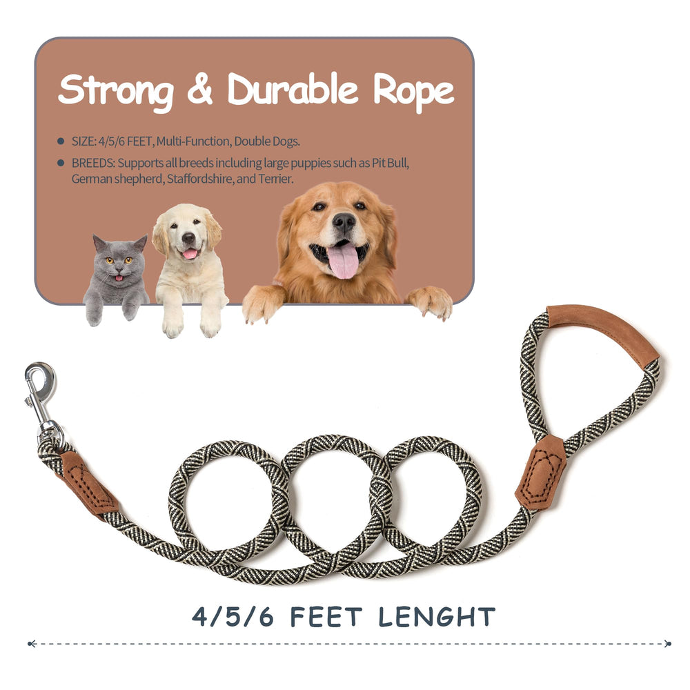 Mile High Life 4ft leash ideal for steady daily walks