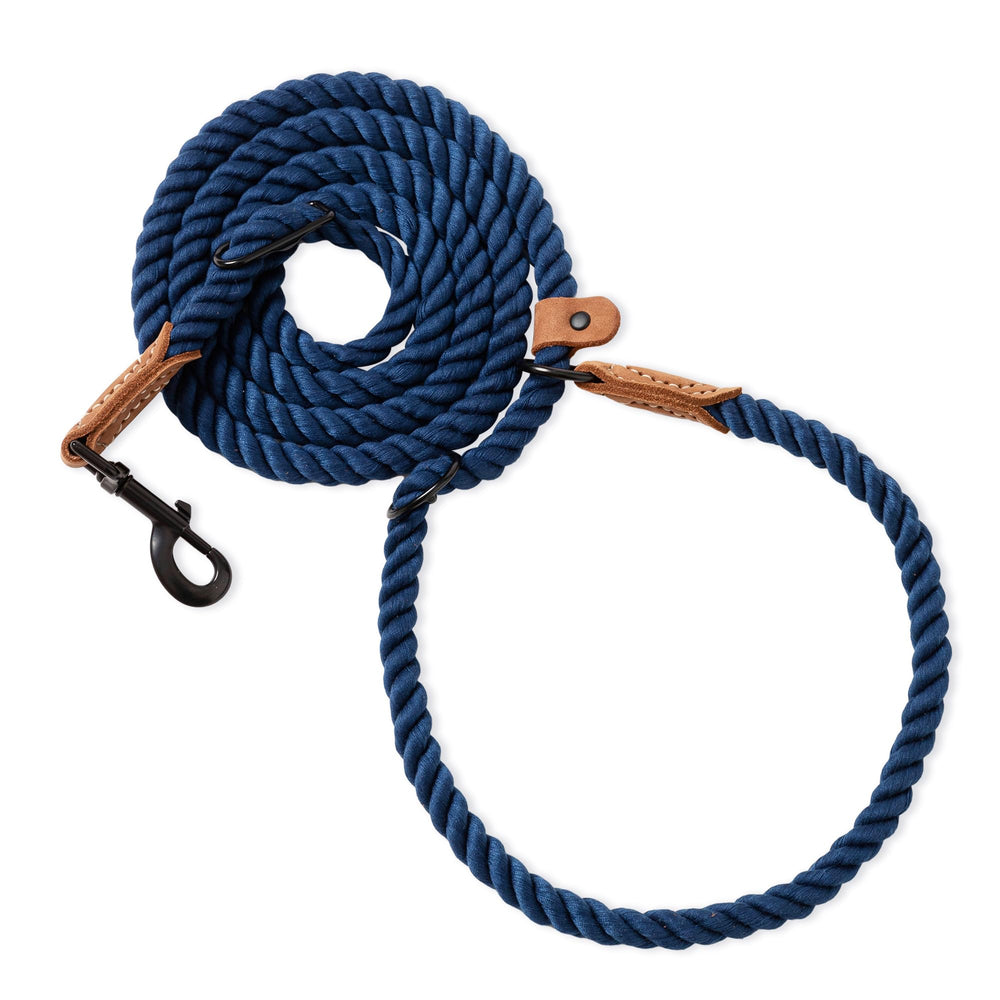 Mile High Life navy-blue 7ft leash ready for everyday adventures.