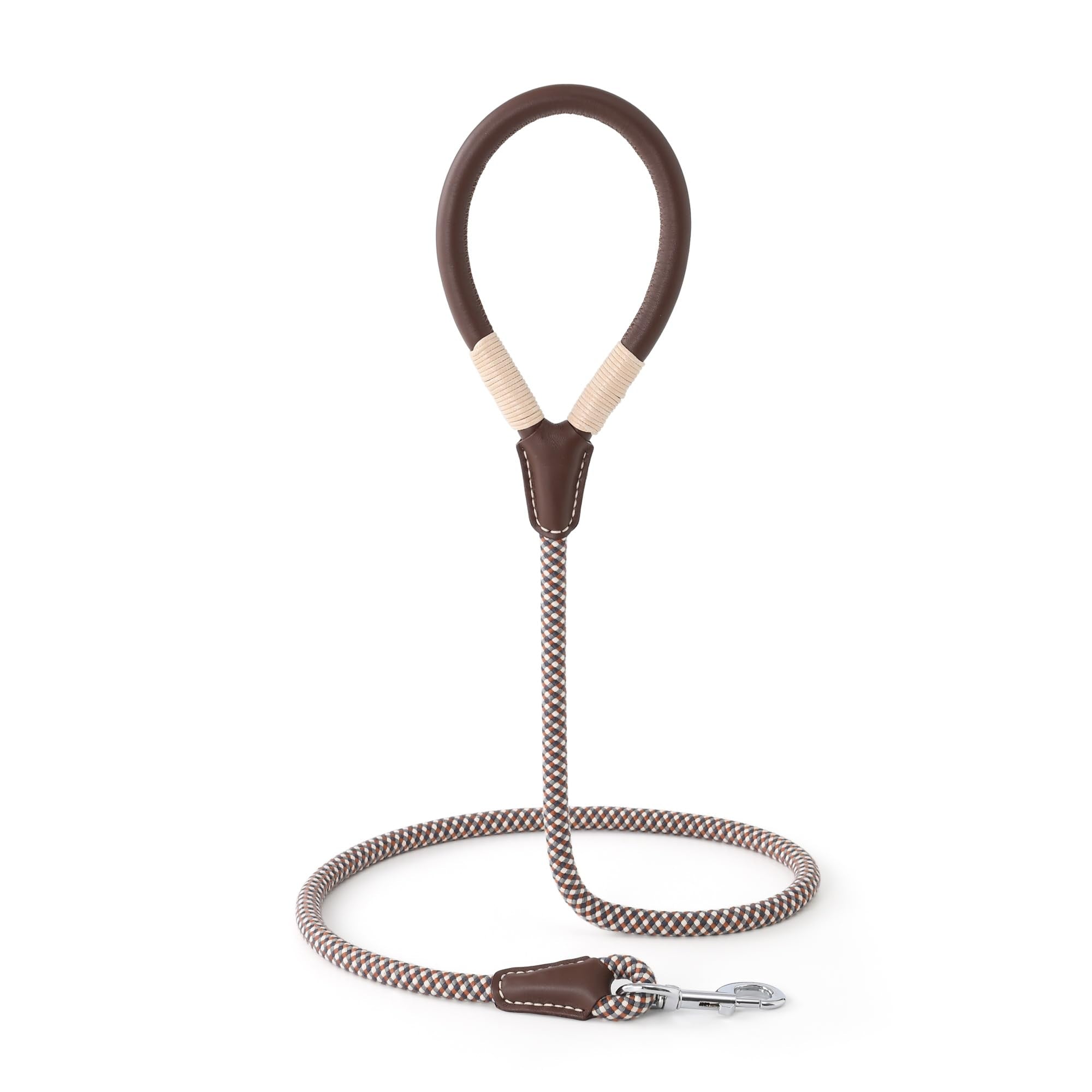 Mile High Life brown leash makes a thoughtful gift for dog owners