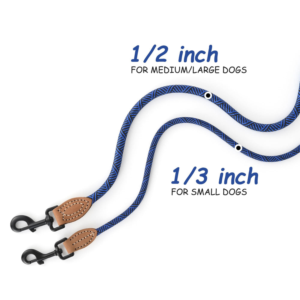 Mile High Life 360 swivel clip on leash prevents tangles during outdoor adventures