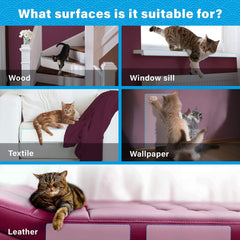Miloona durable vinyl material close-up shows sturdy build for long-lasting furniture protection.