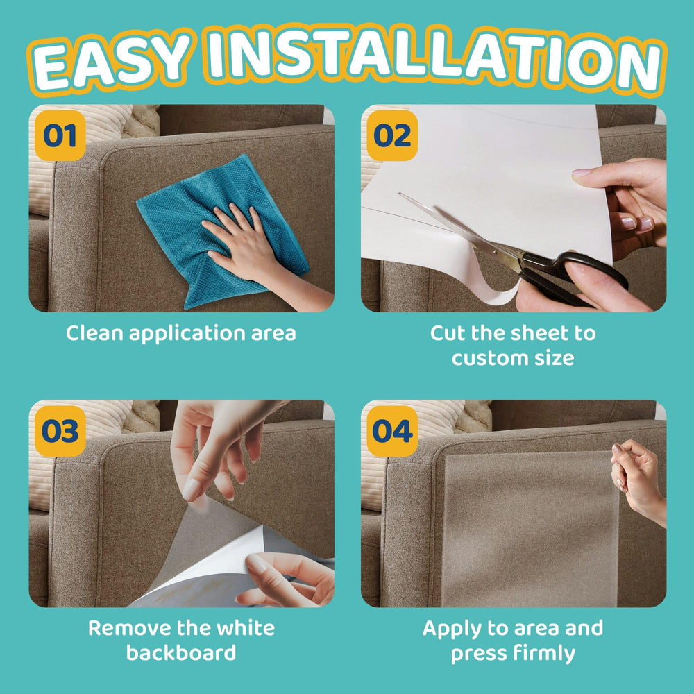 Mimi&Bubu corner guard protects sofa edges from claws and wear.