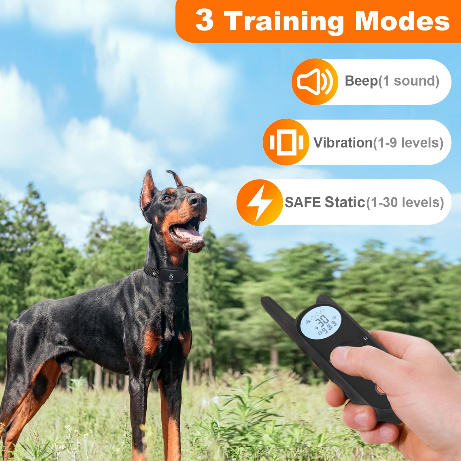 MIMOFPET boundary beep warning visual for boundary awareness