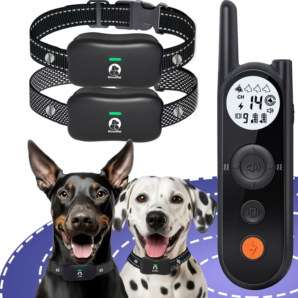 MIMOFPET wireless fence setup shows quick portable boundary for indoors or outdoors.