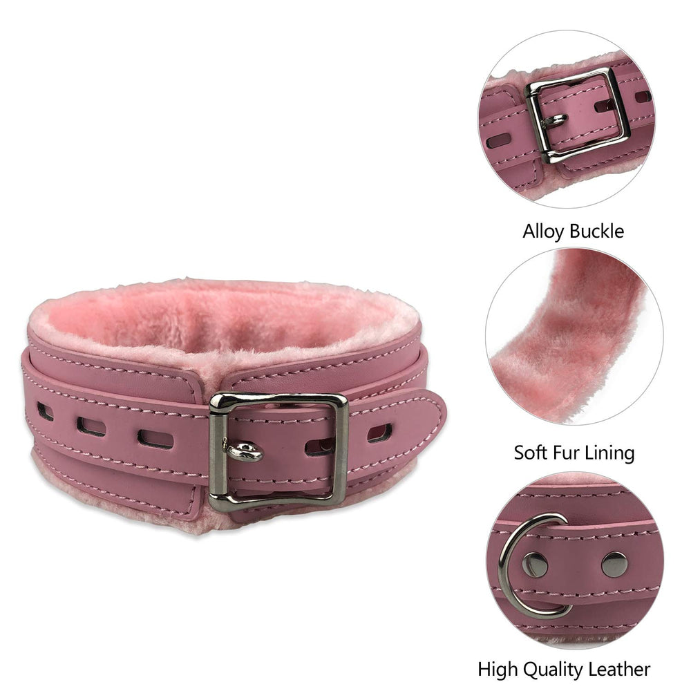 MiniTPoLin detachable leash with alloy buckle for secure, stylish walks