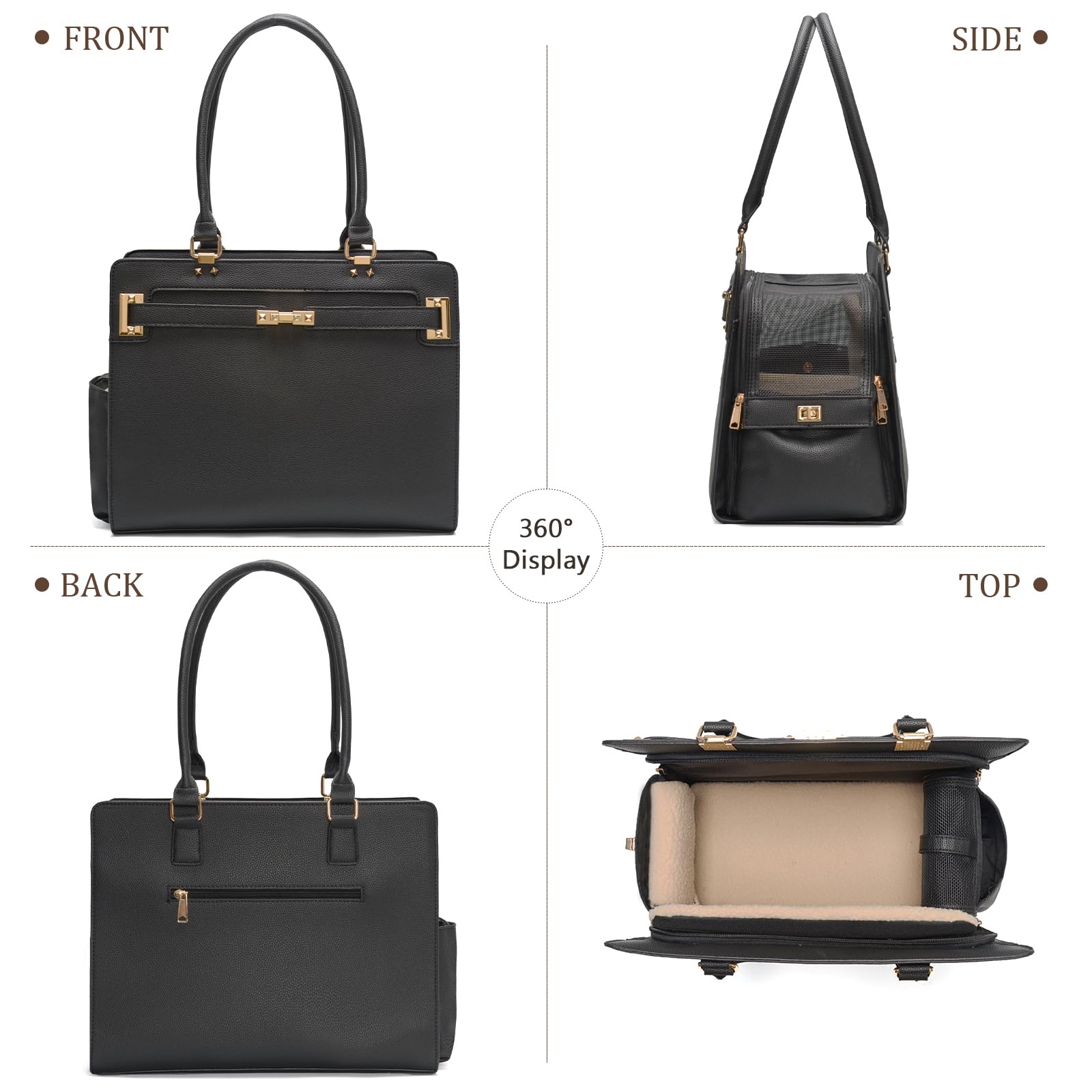 Minsong 2-in-1 carrier folded design demonstrates easy compact storage after trips